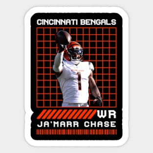 Ja'Amar Chase - Wr - Cincinnati Bengals Sticker